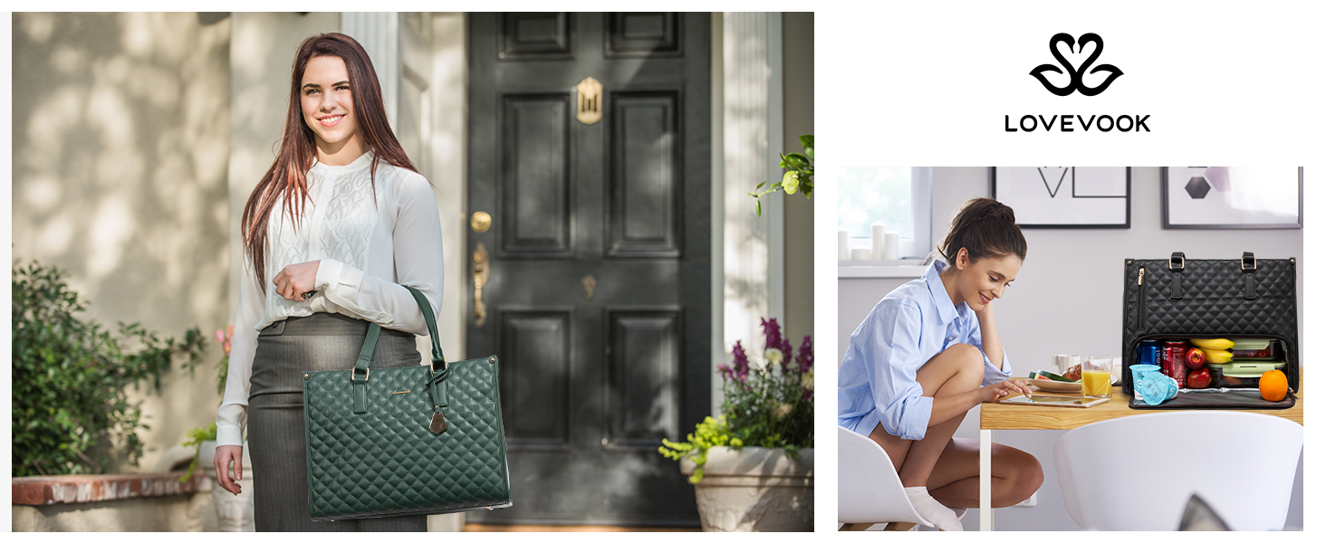 Lunch bag laptop bag for women