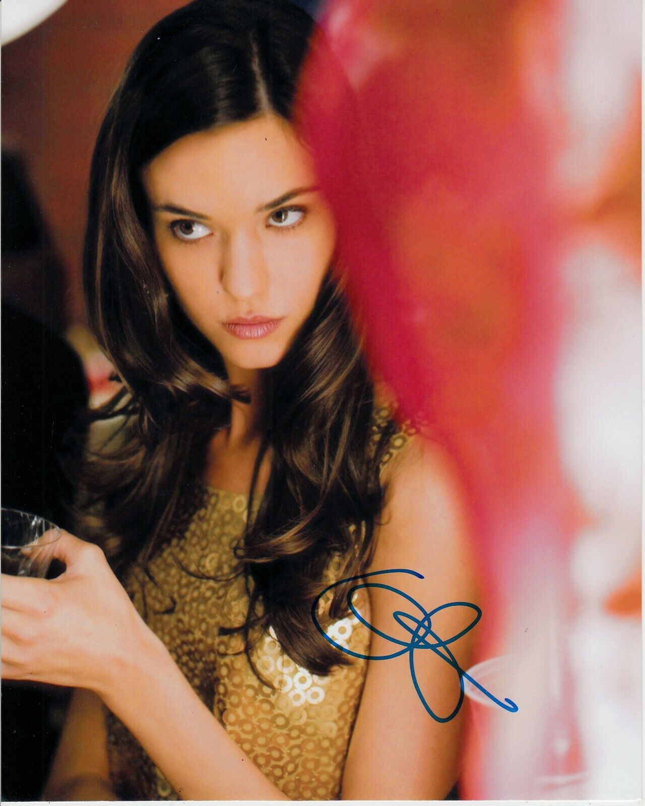 ODETTE ANNABLE SIGNED SEXY Photo Poster painting UACC REG 242 FILM AUTOGRAPHS