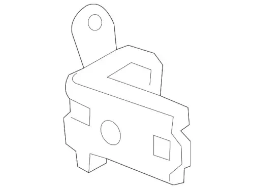 Dronehint Genuine GM Passenger Side Lower Rear Door Hinge 13581571 (For: GMC) Parts