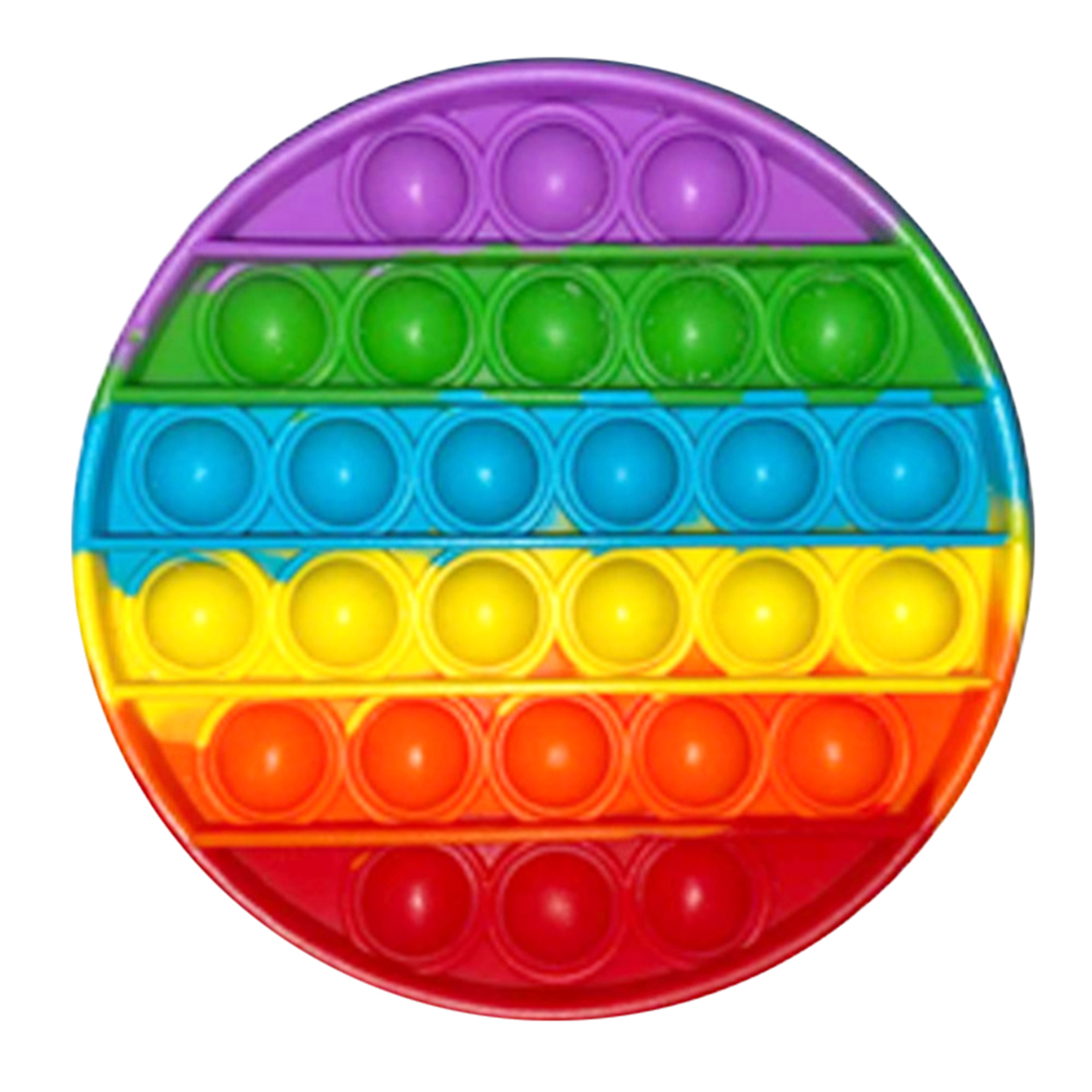 

Fidget Toy Bubble, Rainbow Stress Relieve for ADHD Autism Anxiety, 501 Original