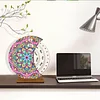 Diamond Painting Calendar Ornaments Wooden Rotating Calendar Desk Decor Kit