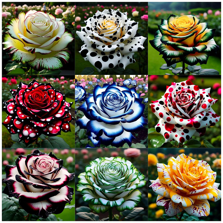🌹Rare Blue White Rose—Ice Aurora