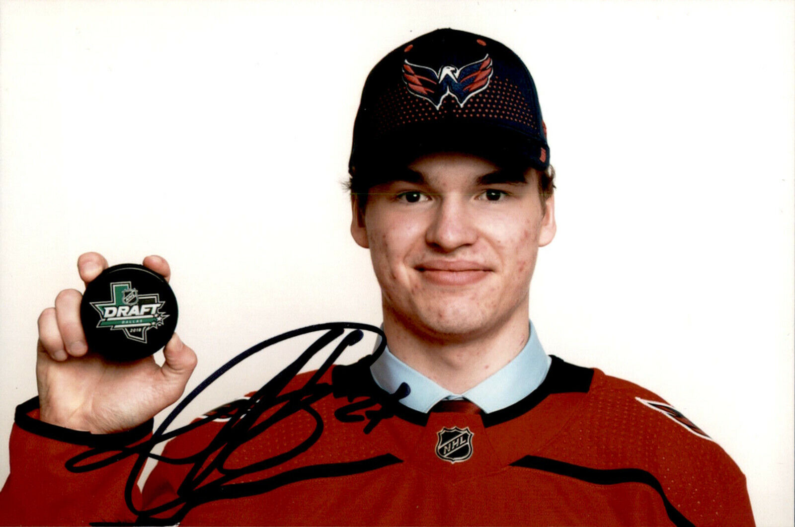 Alexander Alexeyev SIGNED autographed 4x6 Photo Poster painting WASHINGTON CAPITALS #2