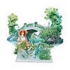 >SALE<Acrylic Arch Bridge Pond Desktop Diamond Art Kits for Home Office Decor