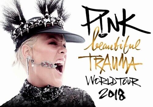 PINK POSTER 2 - 2018 WORLD TOUR - Photo Poster painting QUALITY INSERT -  POST!