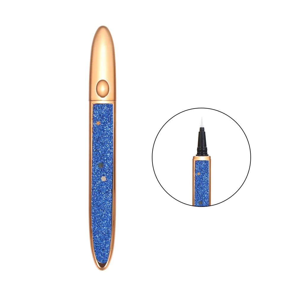 Magic Self-adhesive Liquid Eyeliner Pencil No Glue Magnetic Needed for Eyelashes Waterproof Eye Liner Pen Makeup Cosmetic