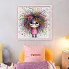 Fantasy Girl-11CT Stamped Cross Stitch 40*40cm/15.75*15.75in tapestrymarket
