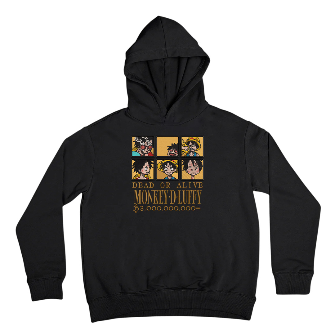 Luffy Wanted Hoodie