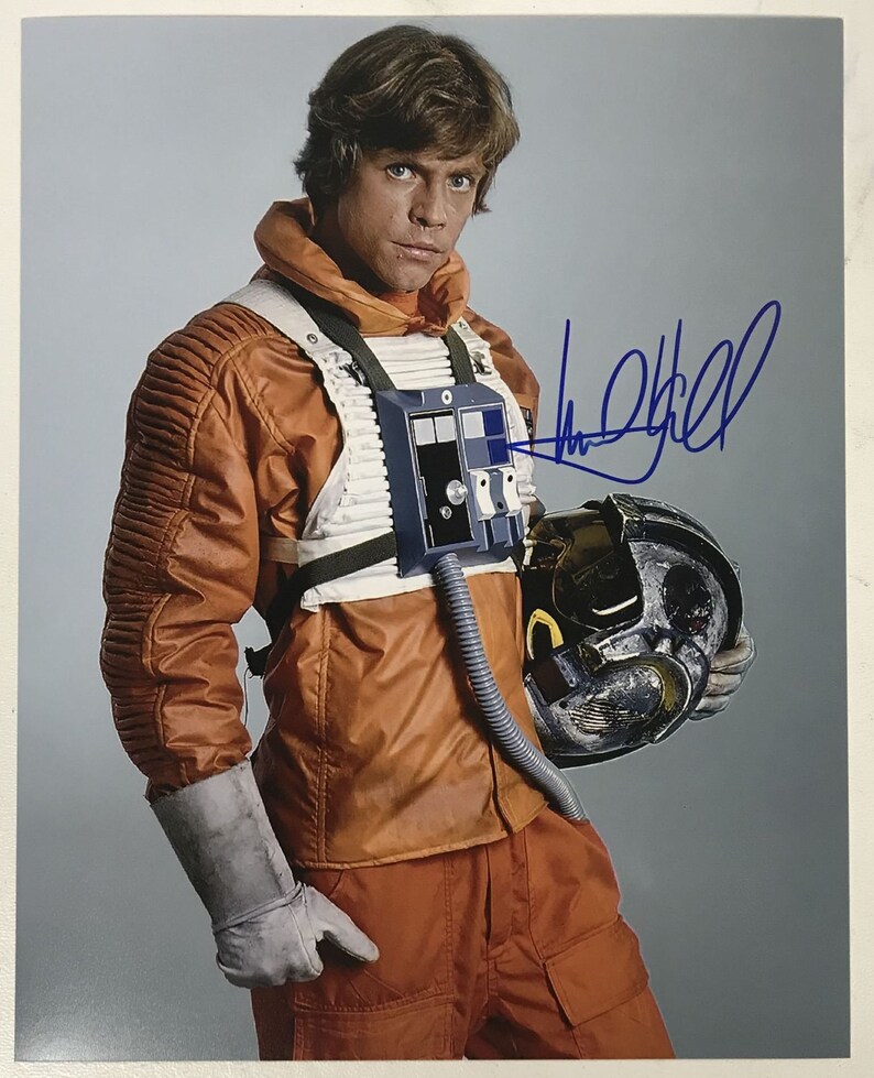 Mark Hamill Signed Autographed Star Wars