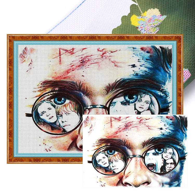 Harry Potter - Printed Cross Stitch 11CT 60*45CM