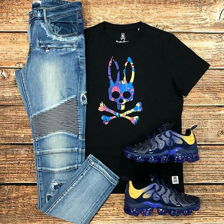 New Arrival Fashion Men's Print T-shirt 4106