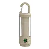 Super Bright Flashlight USB Charging 150LM Mini Camping Light for Hiking (Khaki)