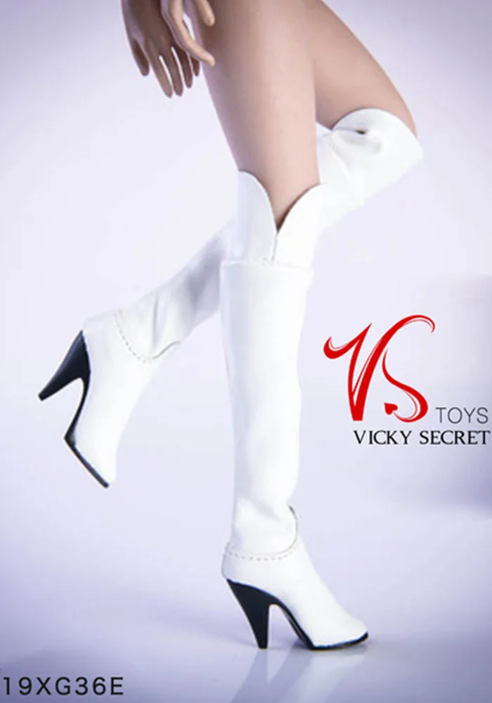 VSTOYS 19XG36 1/6 Over the knee boots Solid for 12inch female plain body-aliexpress