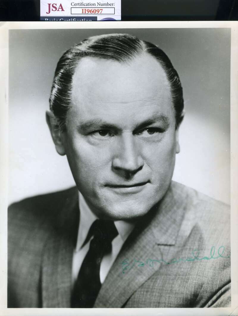 Eg Marshall JSA Coa Signed 8x10 Photo Poster painting Autograph