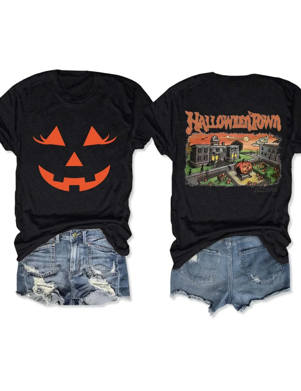 Smile Pumpkin Halloweentown T-Shirt