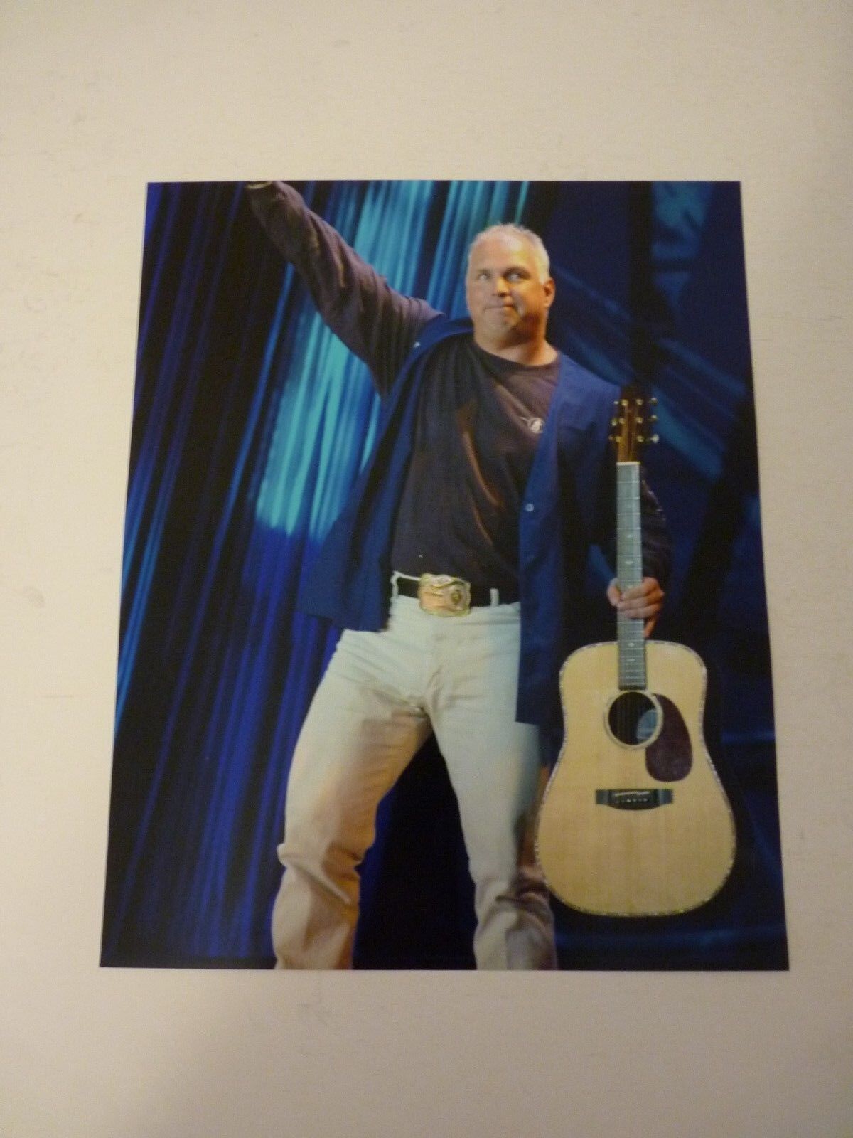 Garth Brooks Live Color 8x10 Photo Poster painting Promo Picture Country Music #2