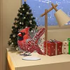 Winter Cardinal-Single Side Drill-5D DIY Craft Ornament
