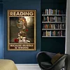 Reading Because Murder Is Wrong-11CT Stamped Cross Stitch 40*60cm(Big Size)