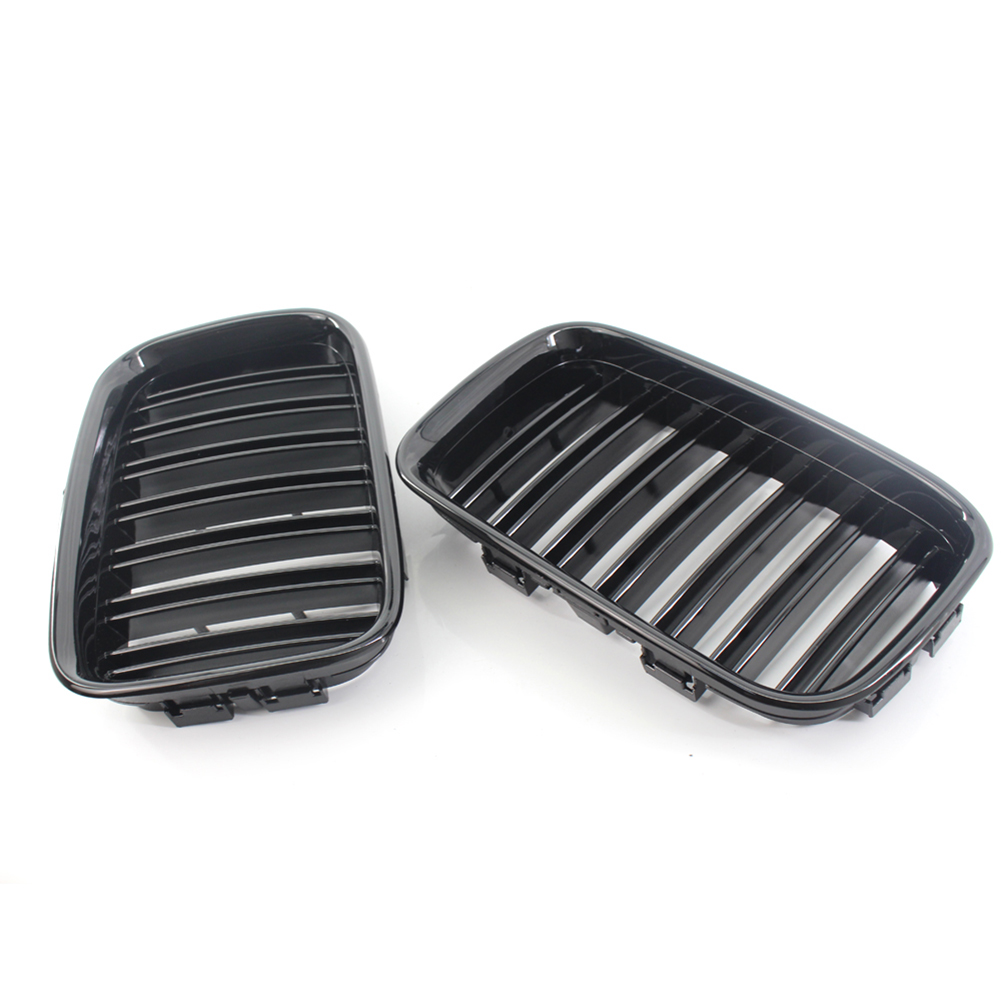 

Kidney Grill for BMW E36 318is 325i M3 92-97 Double Slat Gloss Black 1 Pair, 501 Original