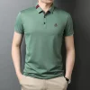 Business casual solid color POLO shirt