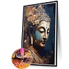 Buddha - Rundbohrer Diamantmalerei - 35*50cm