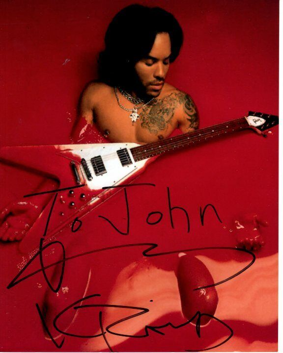 LENNY KRAVITZ Autographed Signed Photo Poster paintinggraph - To John