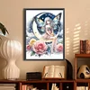 Diamond Painting-DIY Full Round Drill Moon Fairy
