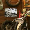 Moto - Panneaux en &eacute;tain m&eacute;tallique(20*30cm/30*40cm) - Garage