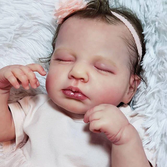 20''  licken Truly Reborn Baby Doll with “Heartbeat” and Coos