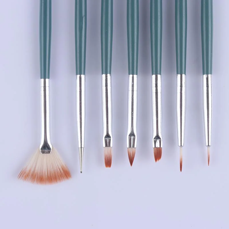 Acrylic UV Gel Nail Brush Kit Pink White Dotting Painting Pen Carving 15Pcs/set Gel Brush Manicure Nail Art Design Tools-Nail Inspo