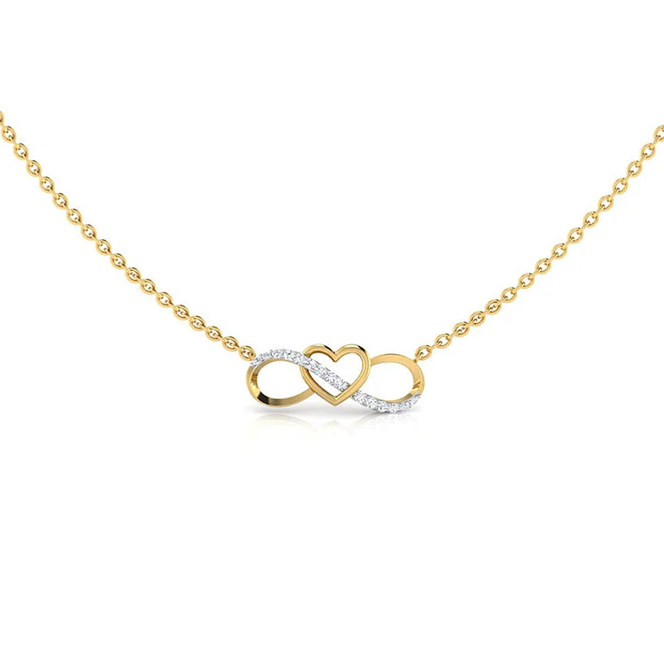 S925 I Love You Until Infinity Runs Out Necklace