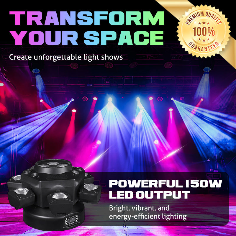💡 50% OFF NOW! 🎉 Multi-Beam LED Atmosphere Light &ndash; 16 Colors, Remote Control & Easy Installation 📦