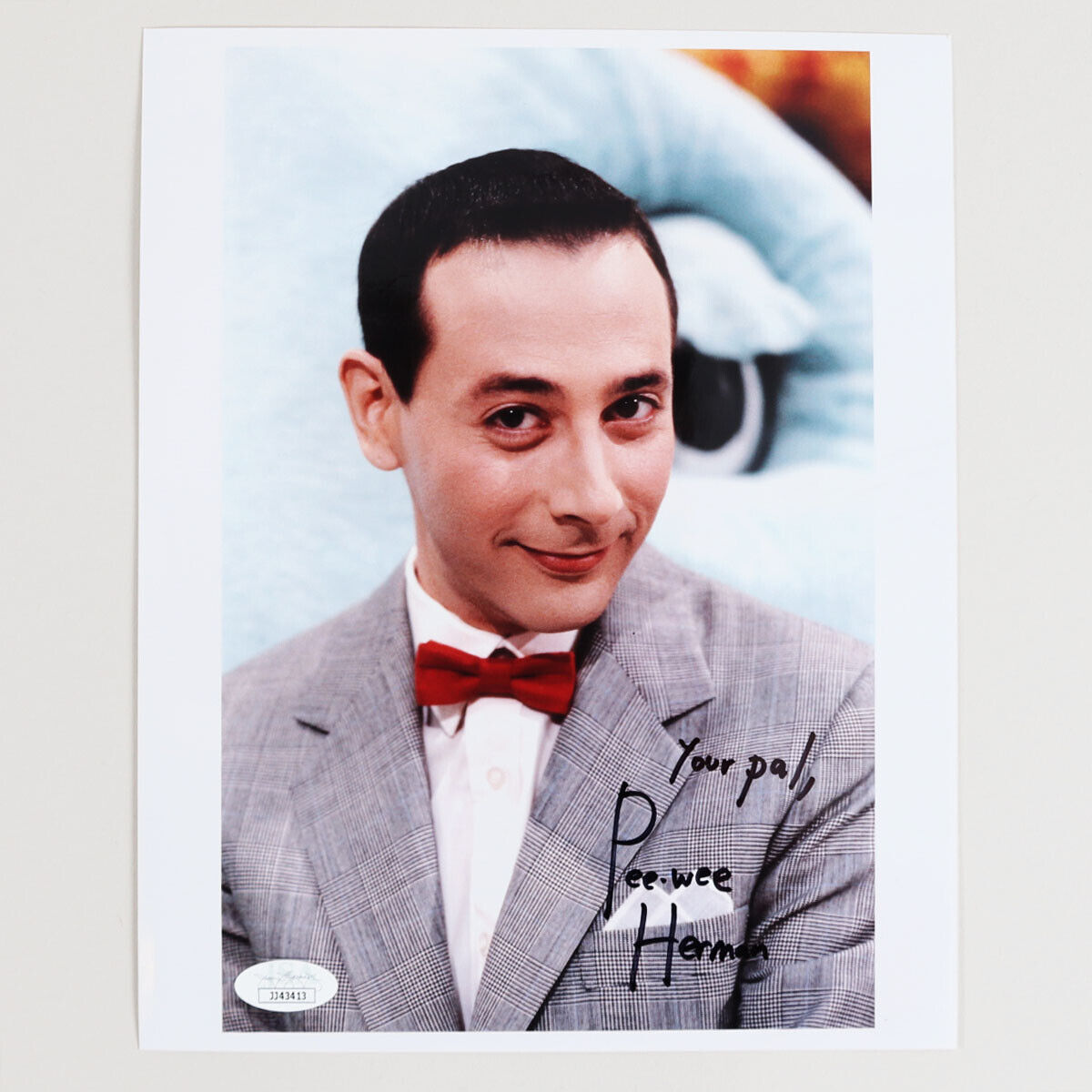 Pee-wee Herman Signed Photo Poster painting 8x10 - COA JSA