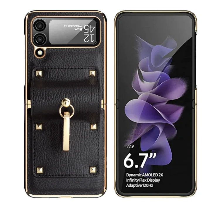 For Samsung Zfilp3/4 Leather Stand Phone Case