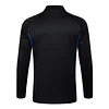 25/26 Manchester United Black Half-Zip Training Jacket Set