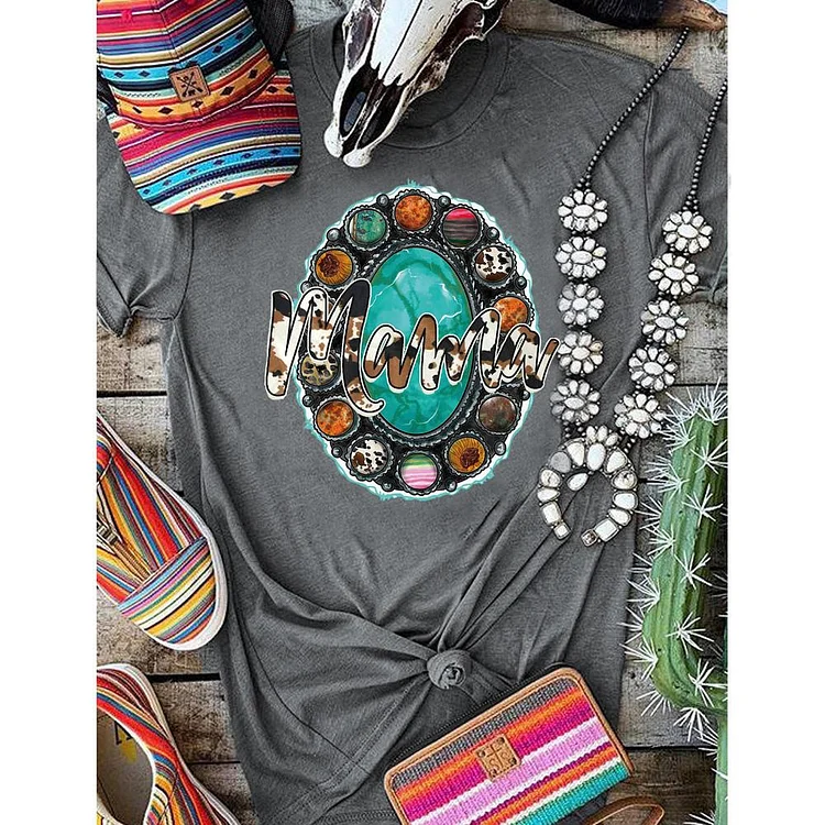 PSL - Western Turquoise T-Shirt-05668