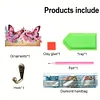(US Local)Butterfly DIY Diamond Painting Hanging Hook No Hole Punching Wall Decoration