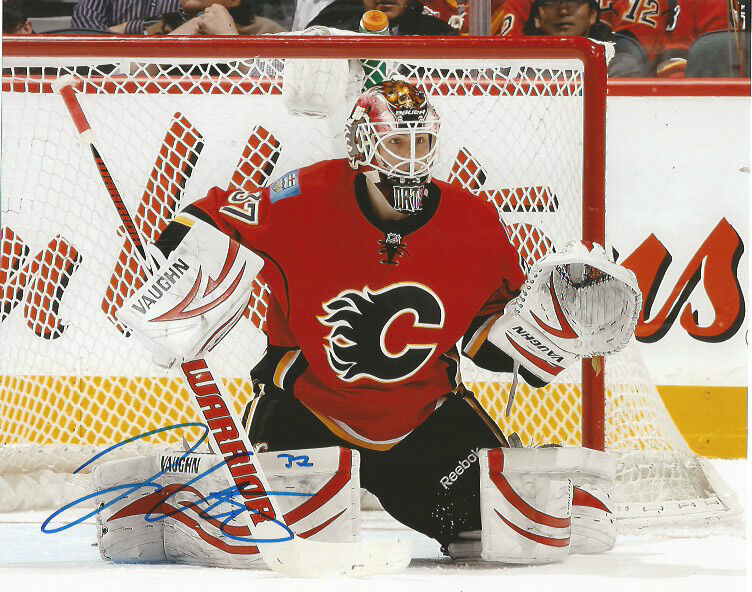 Calgary Flames Joni Ortio Autographed Signed 8x10 Photo Poster painting COA G