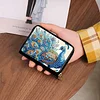 2pcs Peacock Pattern Diamond Painting Fashion Card Holder Compact Coin Purse