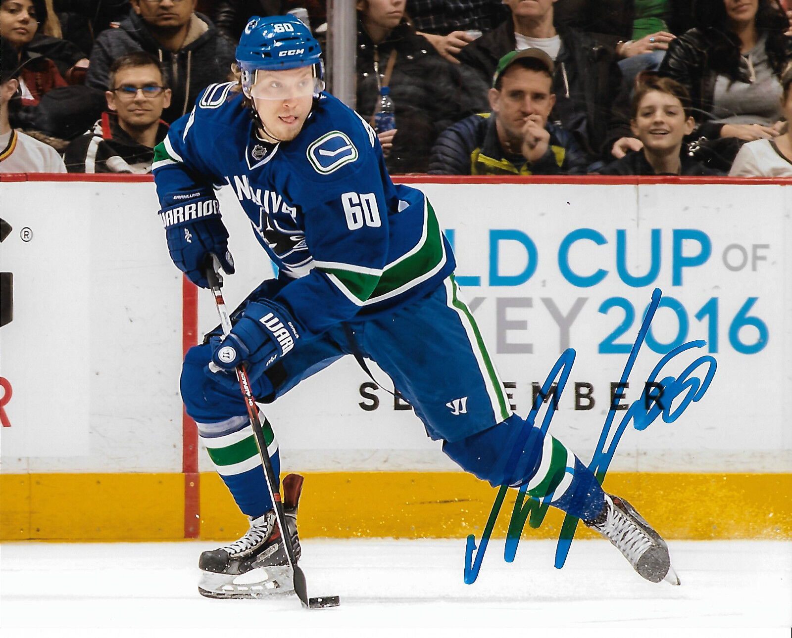 Vancouver Canucks Markus Granlund Autographed Signed 8x10 Photo Poster painting COA