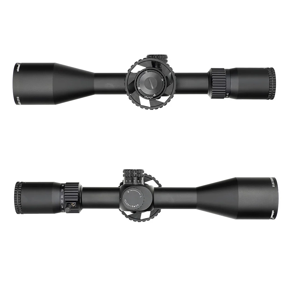 ohhunt&reg; LR 7.25-40X50 SFIR Scope,Side Parallax,Glass Etched Reticle,Red Illumination,Turrets Lock Reset,Sunshade