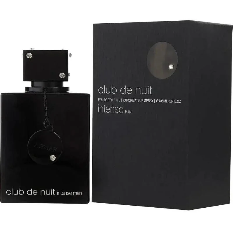 Armaf Club de Nuit Intense Man EDT Men New inBox, Black, 3.6 Fl Oz Perfume Cosmetic