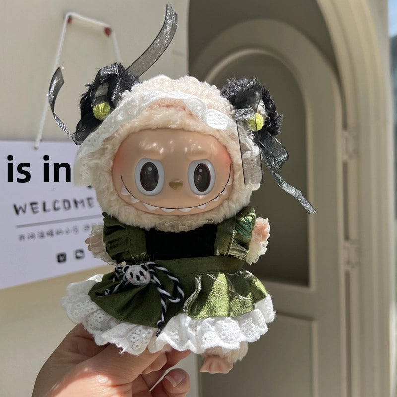 17cm Labu Sweet Wedding Princess Dress Suit Blind Box Macaron Keychain Pendant