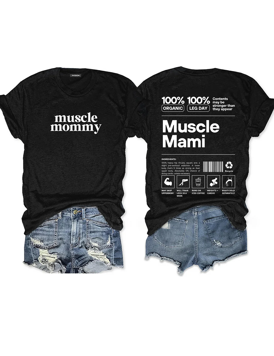 Muscle Mommy Gym Pump Cover T-shirt