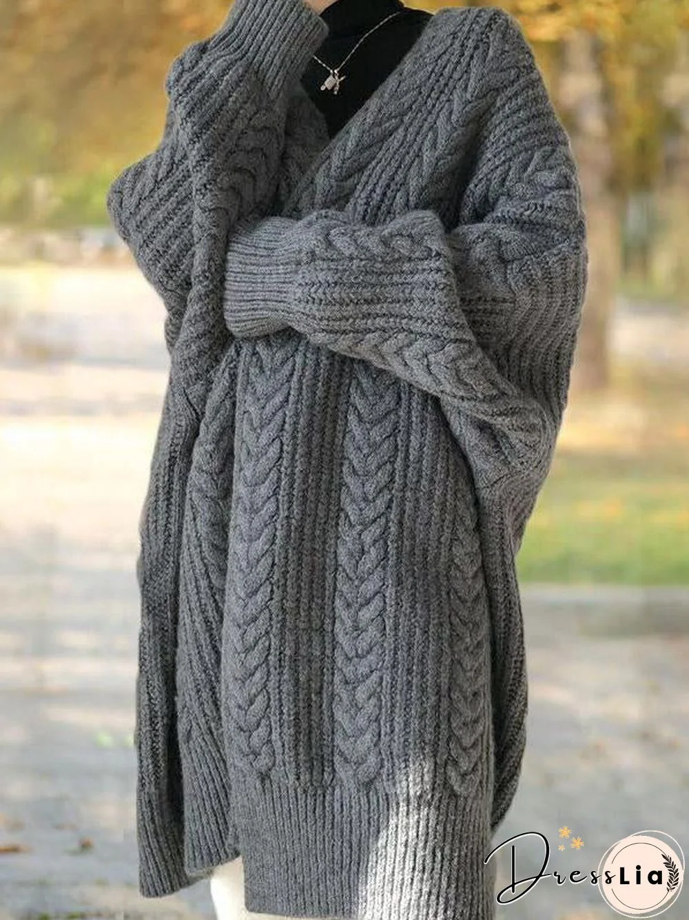 Long Loose Sweater Outerwear