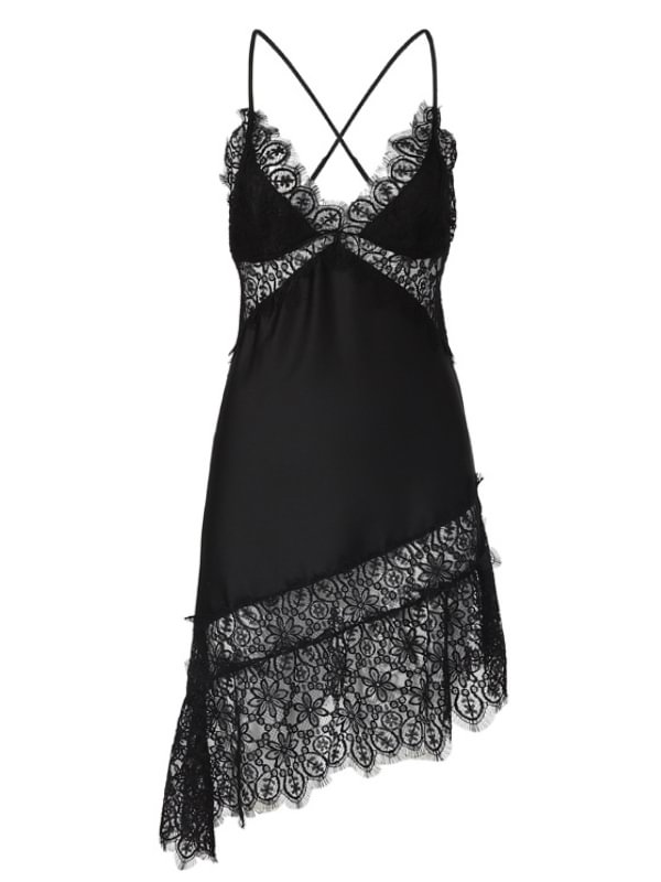 Pajamas Lace Suspender Nightdress