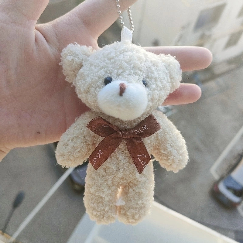 Cute Bear Pp Cotton Women’s Bag Pendant Keychain 1 Piece