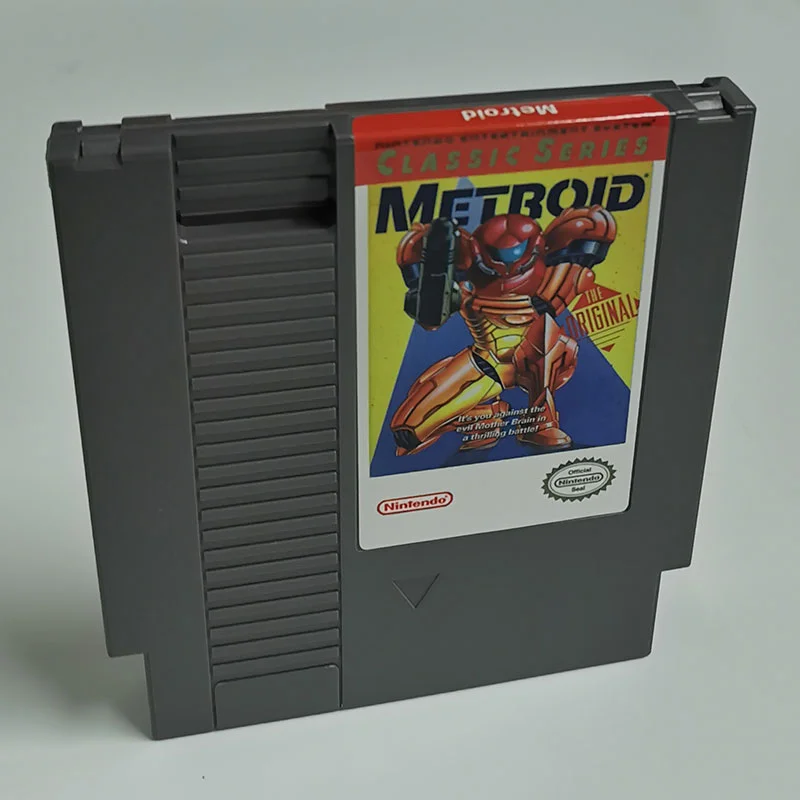Metroid For Nintendo NES - 8 Bit Game Cartridge