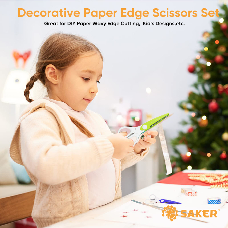 Sank Decorative Paper Edge Scissors Set