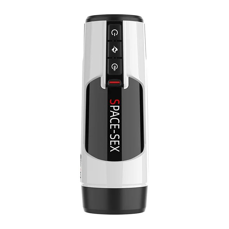 Telescopic Space Plane Cup - Vibrating, Heating, Voice-Activated Suction Adult Toy for Men | Convenient & Portable Design
